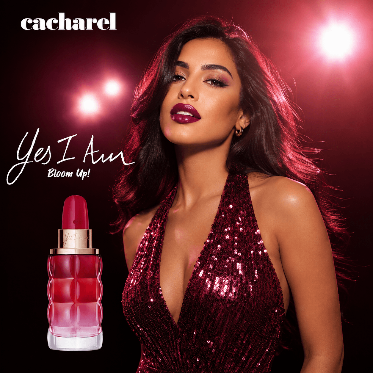 Coffret cadeau parfum Cacharel Yes I Am Bloom-Up 60 ml.