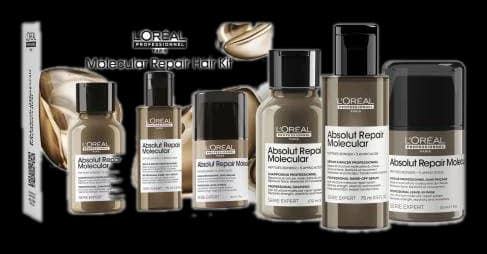 L'Oréal Professionnel — Absolut Repair Molecular — Kit réparation (Shampoing + Sérum + Masque) (Kit)