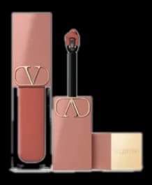 Valentino Beauty — Liquirosso — Couleur liquide mate lèvres & joues (110A Into The Nude)