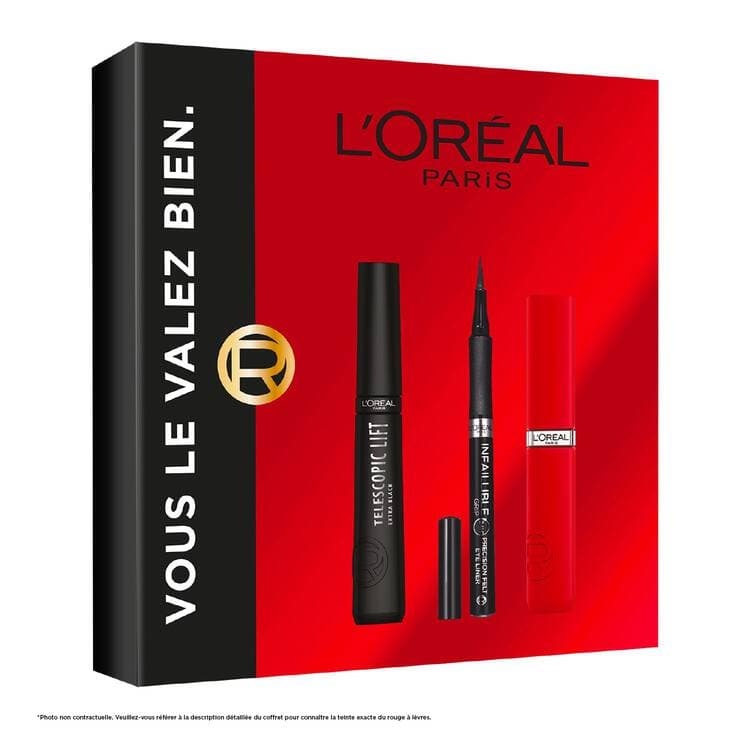 Coffret Cadeau — Telescopic Lift + Eyeliner + Infaillible