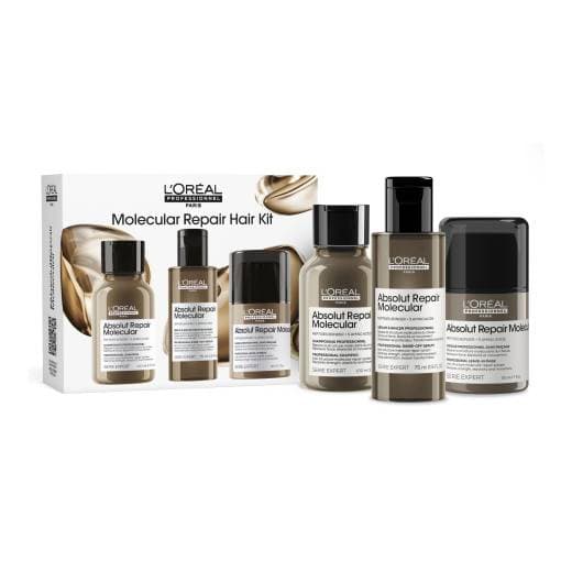 Absolut Repair Molecular — Kit réparation (Shampoing + Sérum + Masque)