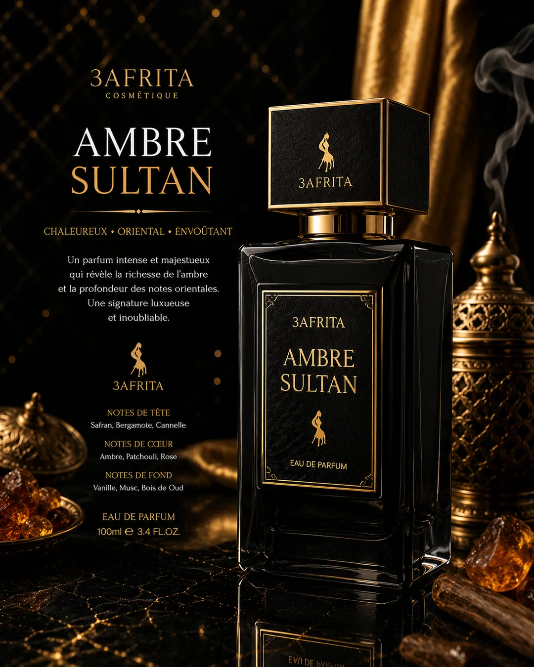 Parfum Ambre Sultan 3AFRITA